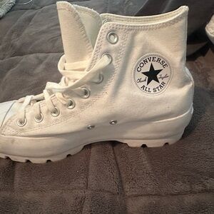 Converse High-Top White Sneakers